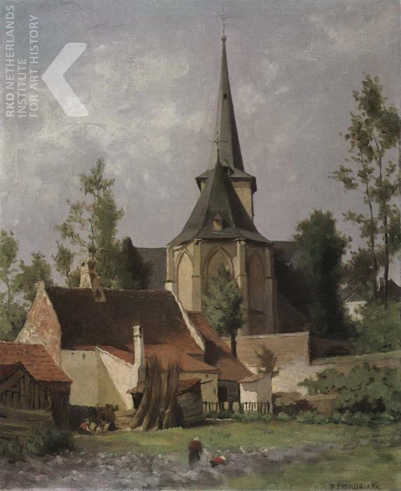 Chiesa vista dal retro c. 1890 - 1892